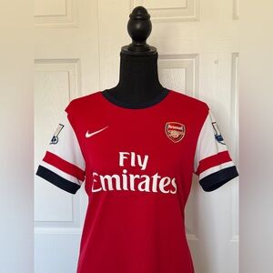Nike Arsenal Red Soccer Jersey